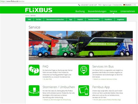 flixbus customer service contact number